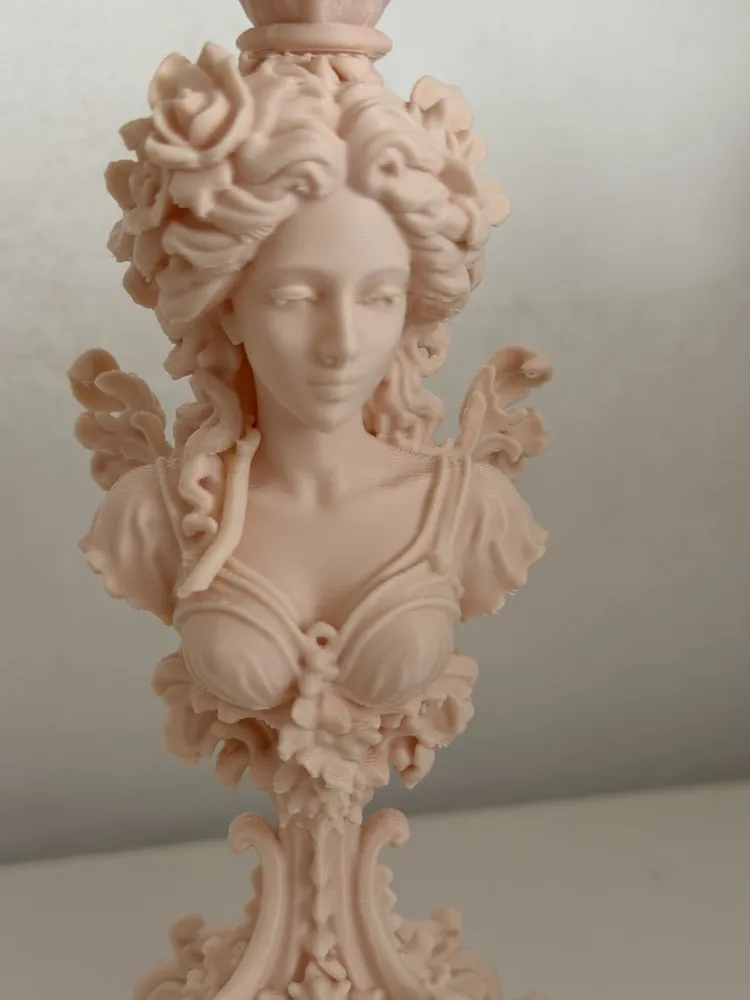 Baroque Woman Candle Holder, photo 2 of 4 - Baroque Woman Candle Holder Home Decor Items