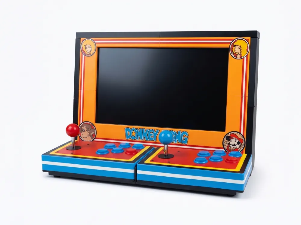 Bartop Arcade Cabinet 15.6" VESA Monitor, photo 3 of 4 - Bartop Arcade Cabinet 15.6" VESA Monitor Desk & Office