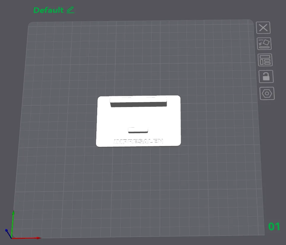 Base for business cards or QR codes, photo 3 of 4 - Base for business cards or QR codes Tools