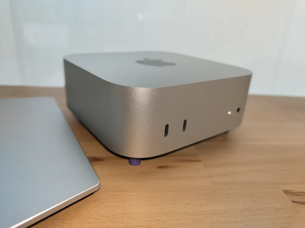 Base for Mac Mini M4 power on top press, photo 3 of 4 - Base for Mac Mini M4 power on top press Hobby & DIY