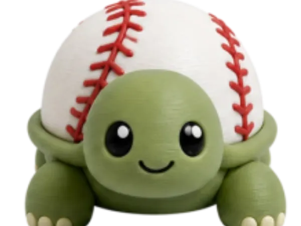 Baseball Turtle Toy