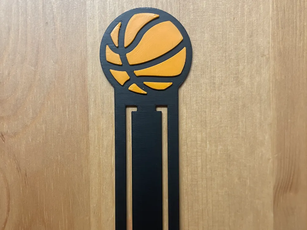 basketball bookmark