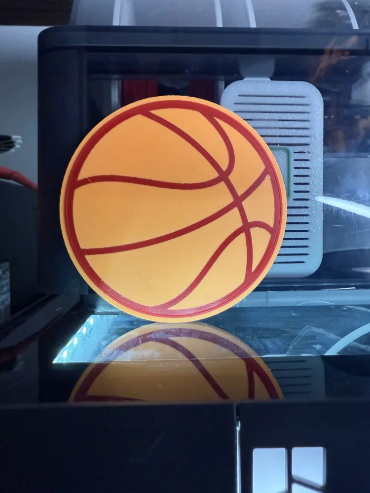BASKETBALL COASTER, photo 3 of 4 - BASKETBALL COASTER Generative Art