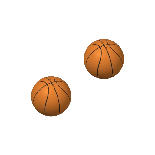 Basketball Earrings, photo 4 of 4 - Basketball Earrings Jewellery & Accessories