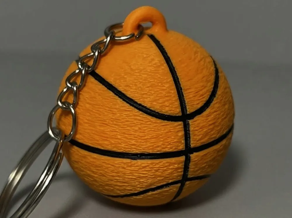 Basketball Keychain, Secret Compartment Storage, photo 3 of 4 - Basketball Keychain, Secret Compartment Storage Tools