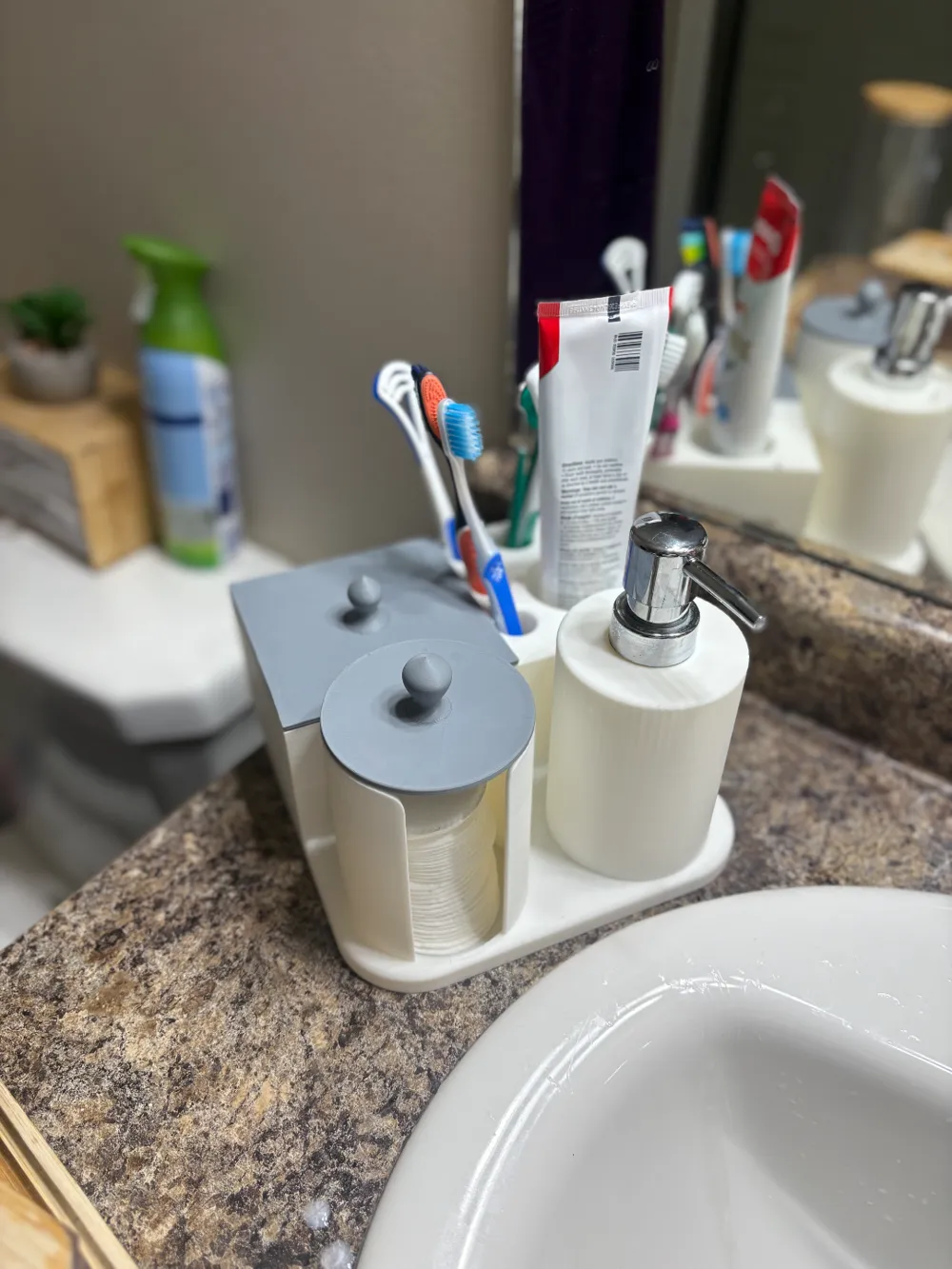 bathroom organizer, photo 2 of 4 - bathroom organizer Household