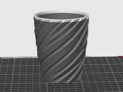 Bathroom Toothbrush Holder, Spiral Design, photo 3 of 4 - Bathroom Toothbrush Holder, Spiral Design Household