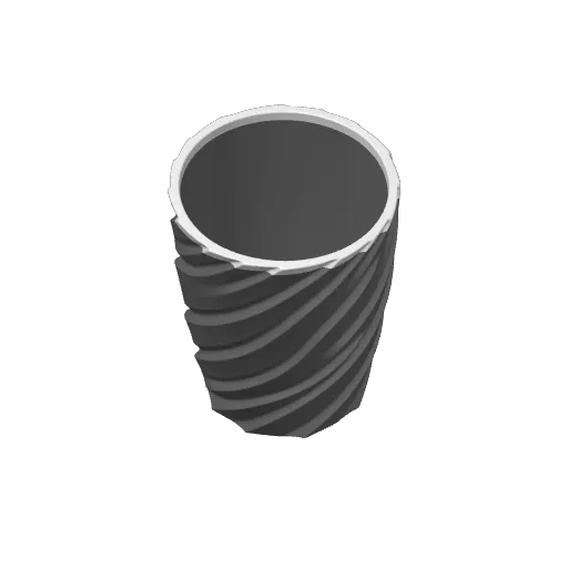 Bathroom Toothbrush Holder, Spiral Design, photo 4 of 4 - Bathroom Toothbrush Holder, Spiral Design Household