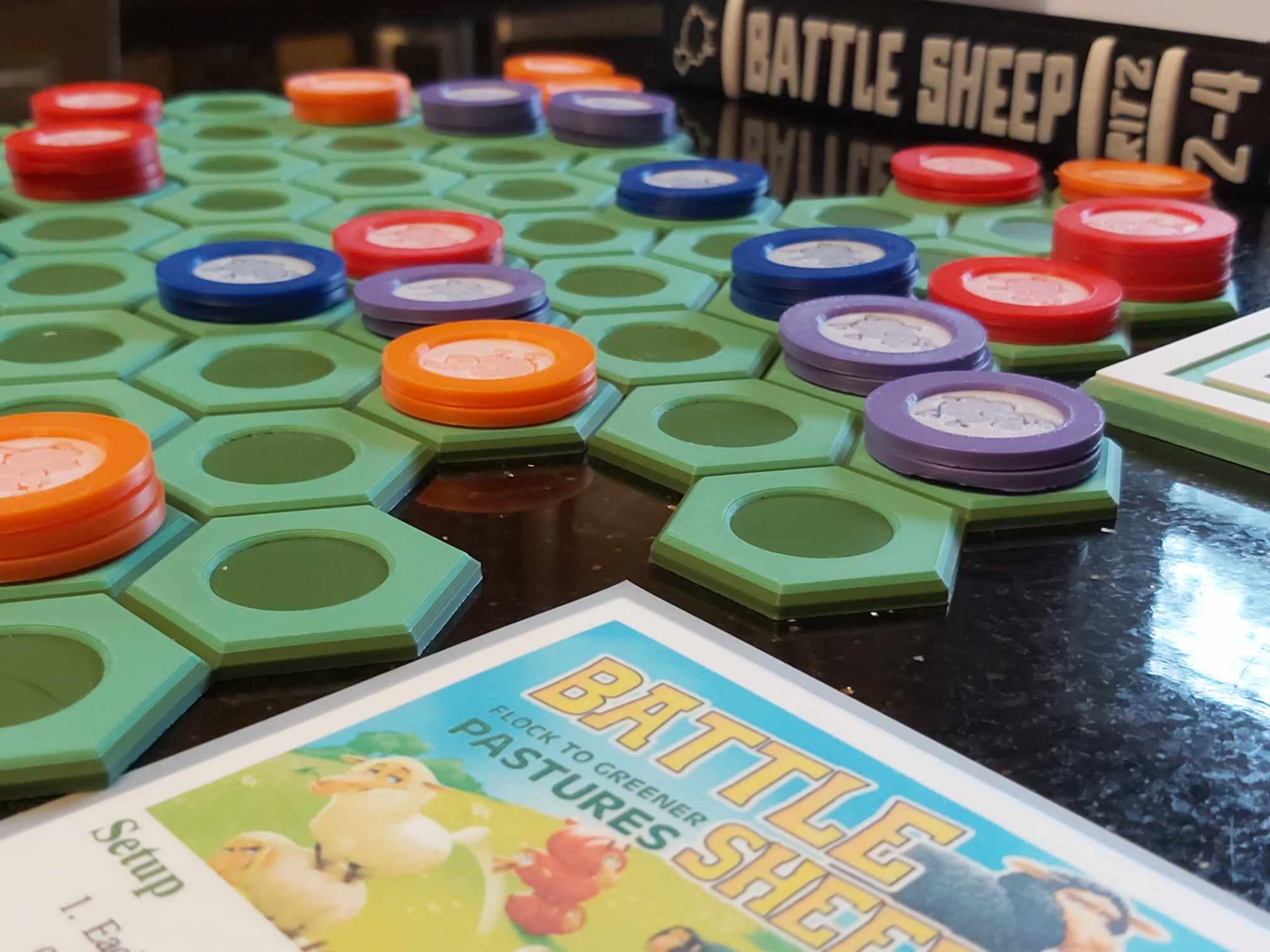 BATTLE SHEEP BOARD GAME - Bookcase Edition, photo 4 of 4 - Classic Board Games & Game Sets, Christmas
