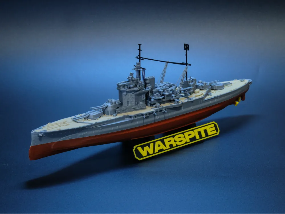 Battleship HMS Warspite