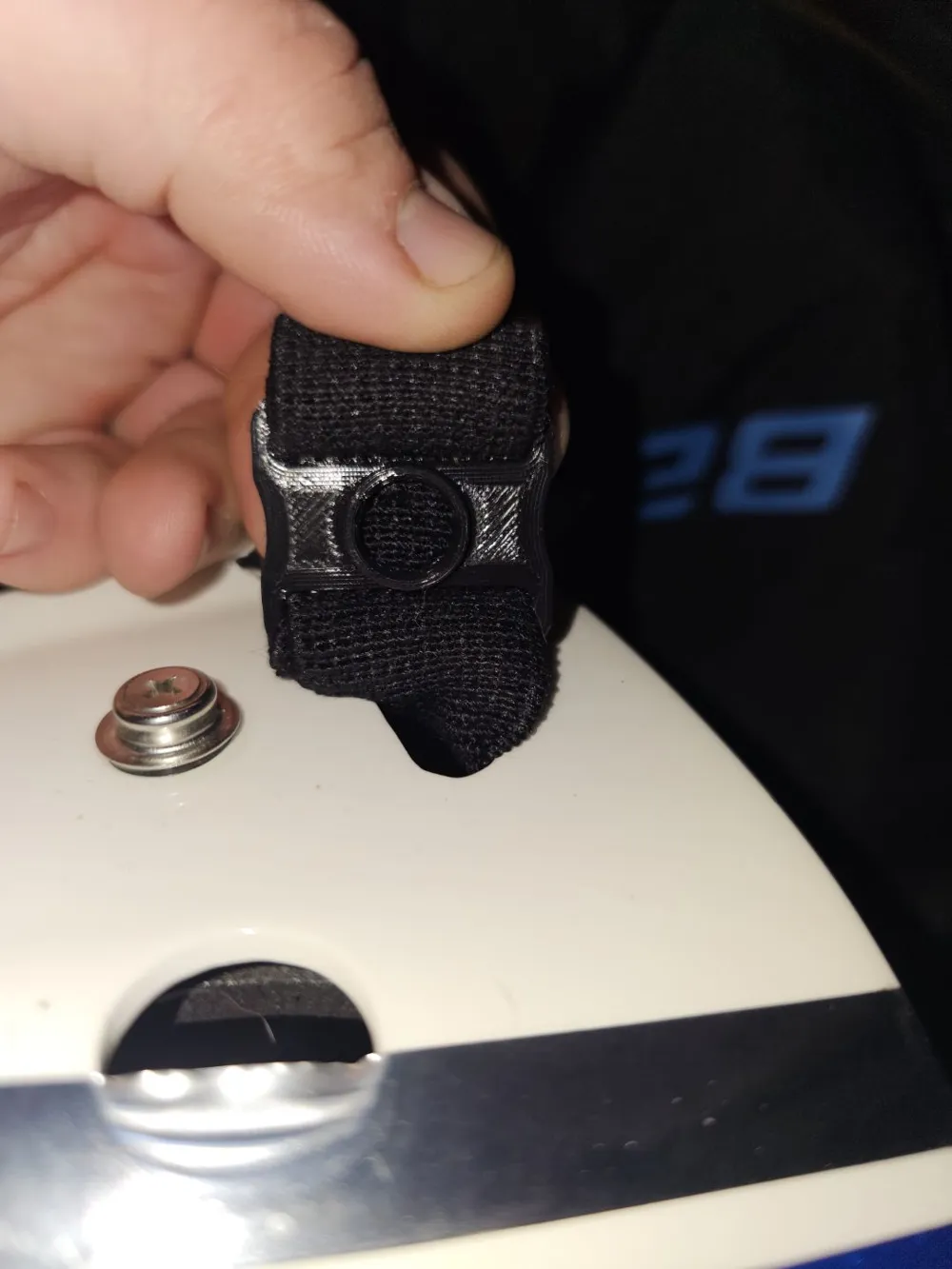 Bauer Helmet Snap Clip, photo 2 of 4 - Bauer Helmet Snap Clip Props & Cosplay