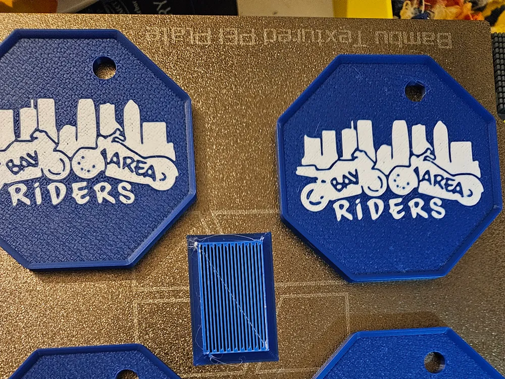 Bay Area Riders Motorcycle Kickstand Puck, photo 4 of 4 - Bay Area Riders Motorcycle Kickstand Puck Generative Art