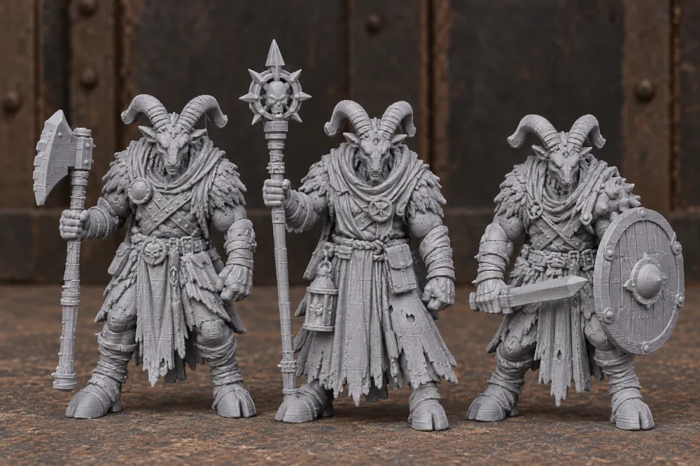 beast men - 3, photo 2 of 4 - beast men - 3 Miniatures