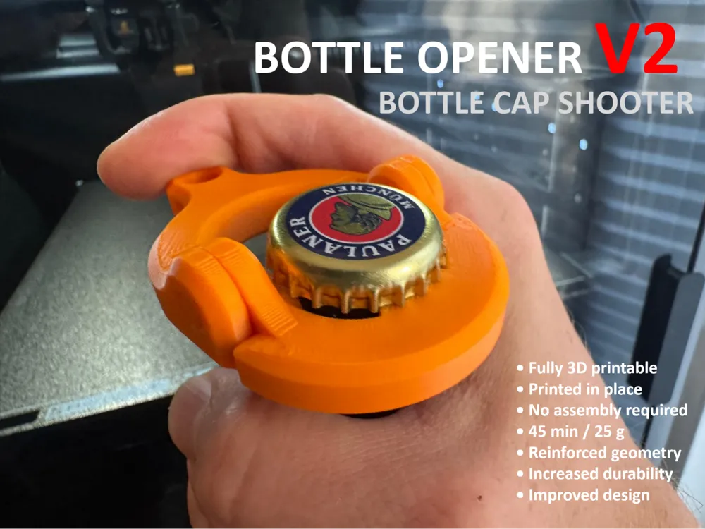 Beer Bottle Opener V2