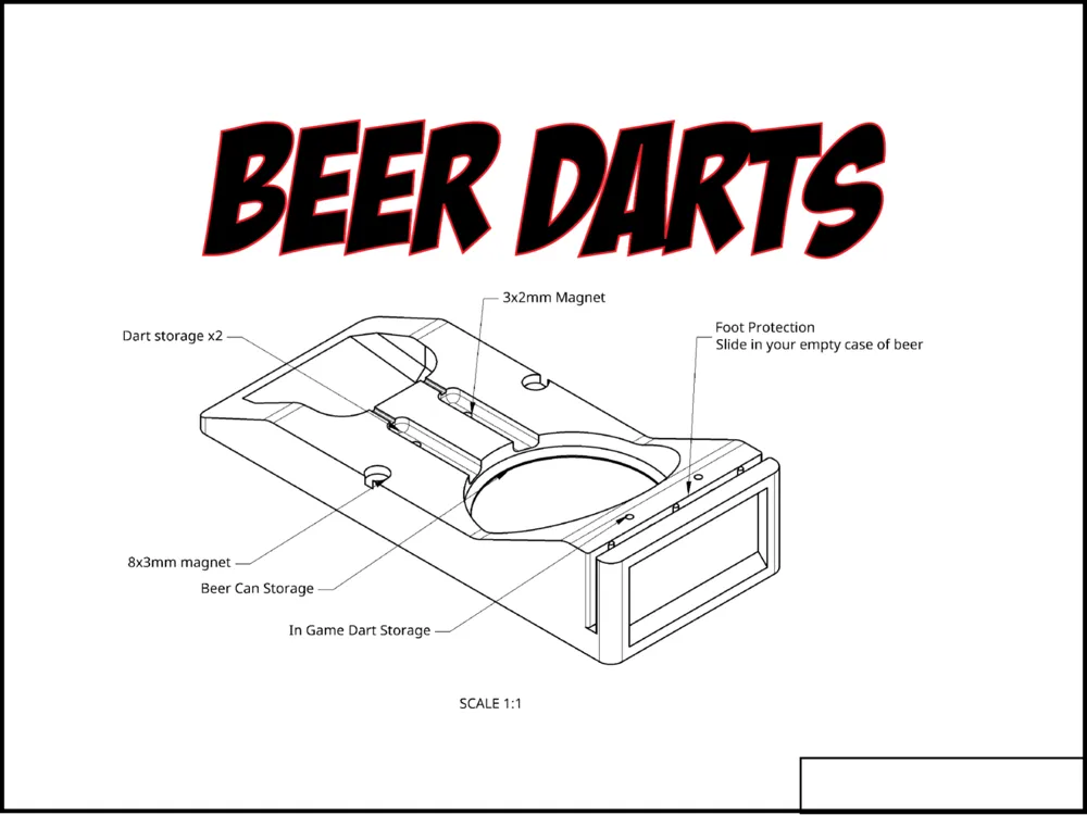 Beer Darts Drinking game