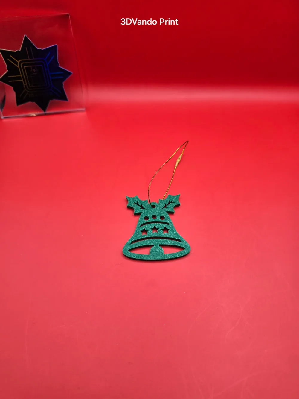 bell Ornament christmas, photo 3 of 4 - bell Ornament christmas Household