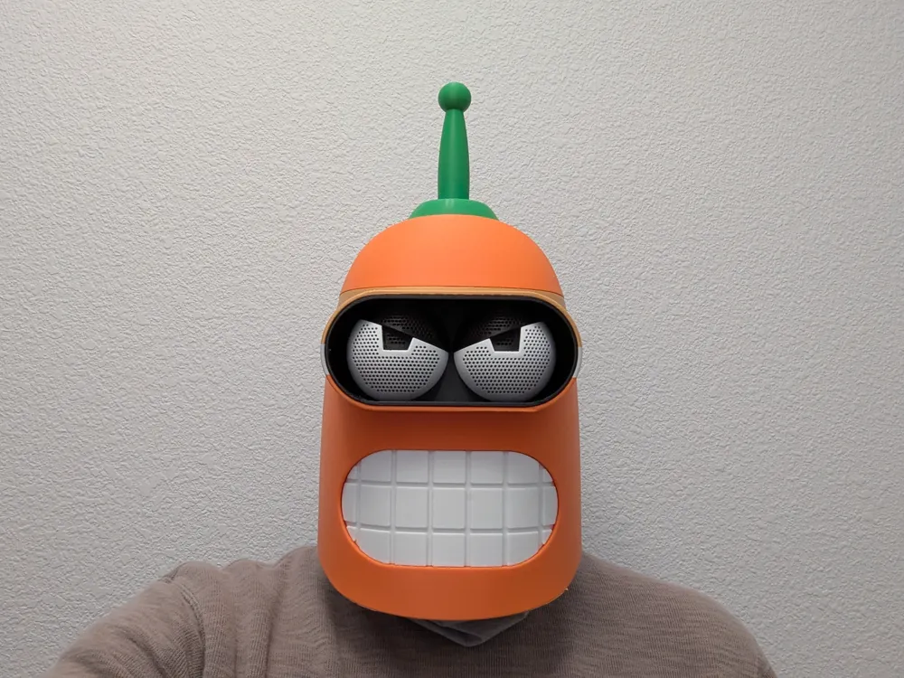 Bender Helmet Futurama Inspired
