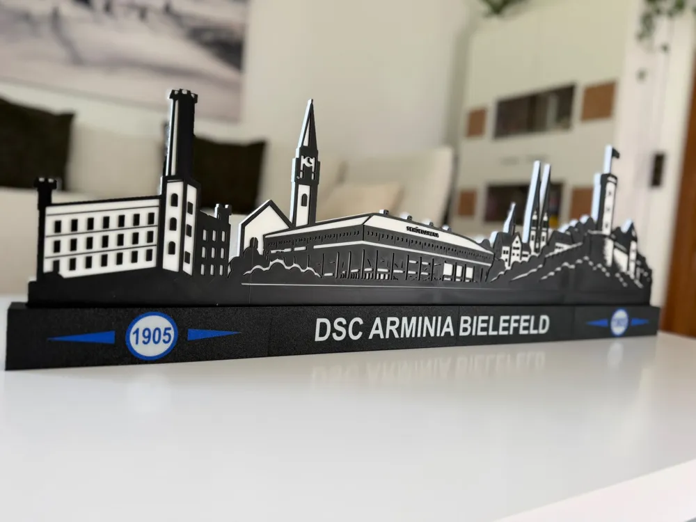 Bielefeld Skyline, DSC Arminia Bielefeld, photo 2 of 4 - Bielefeld Skyline, DSC Arminia Bielefeld Home Decor Items