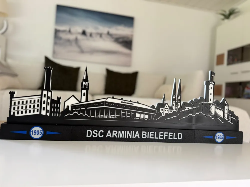 Bielefeld Skyline, DSC Arminia Bielefeld, photo 3 of 4 - Bielefeld Skyline, DSC Arminia Bielefeld Home Decor Items