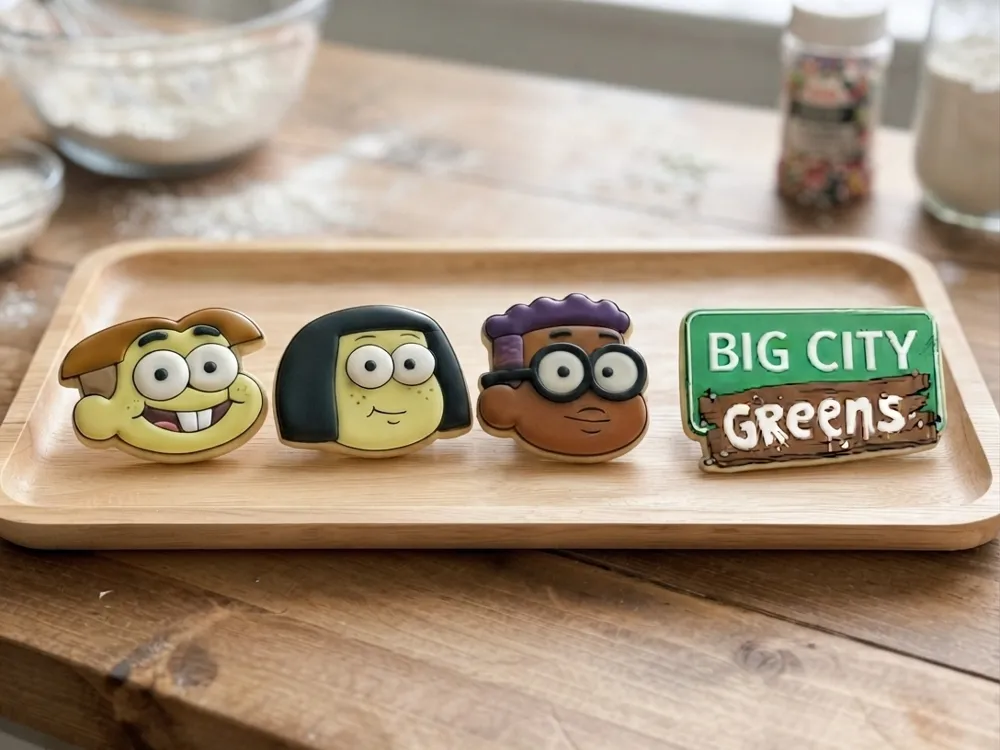 Big City Greens Cookie Cutters, photo 4 of 4 - Big City Greens Cookie Cutters Art