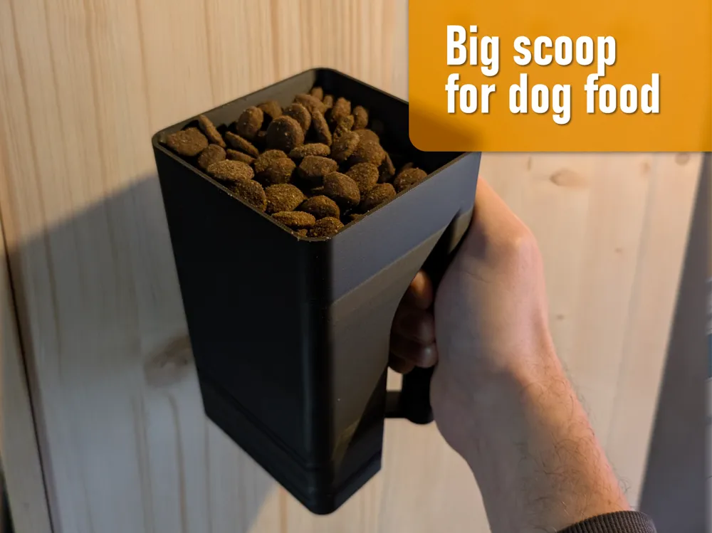 Big scoop for dog food (or anything else)