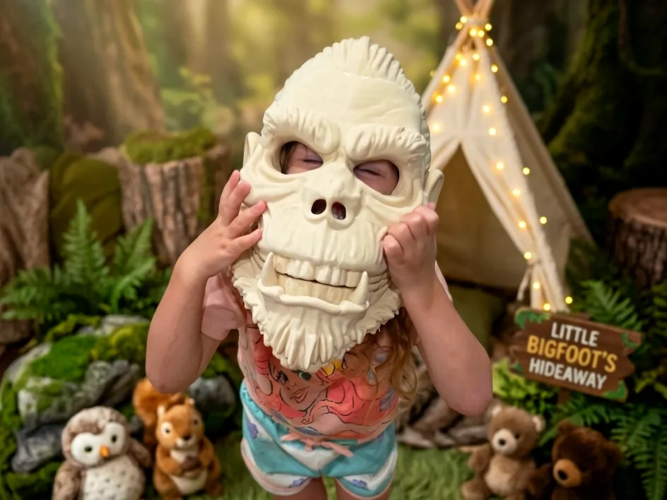 Bigfoot Sasquatch Mask - Wearable