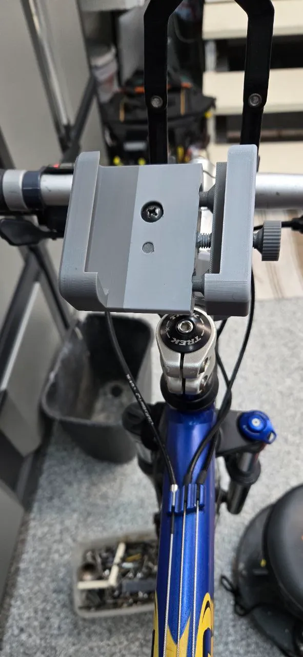 bike handle bar stem phone support, photo 2 of 4 - bike handle bar stem phone support Mobile & Device Accessories