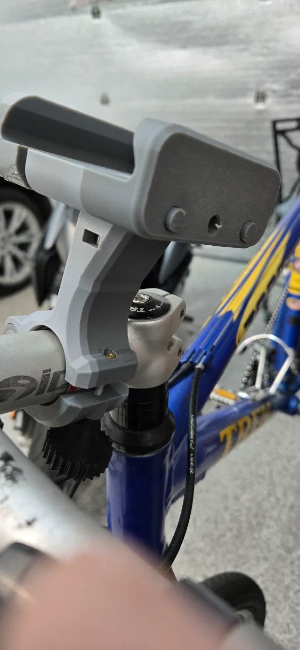 bike handle bar stem phone support, photo 4 of 4 - bike handle bar stem phone support Mobile & Device Accessories