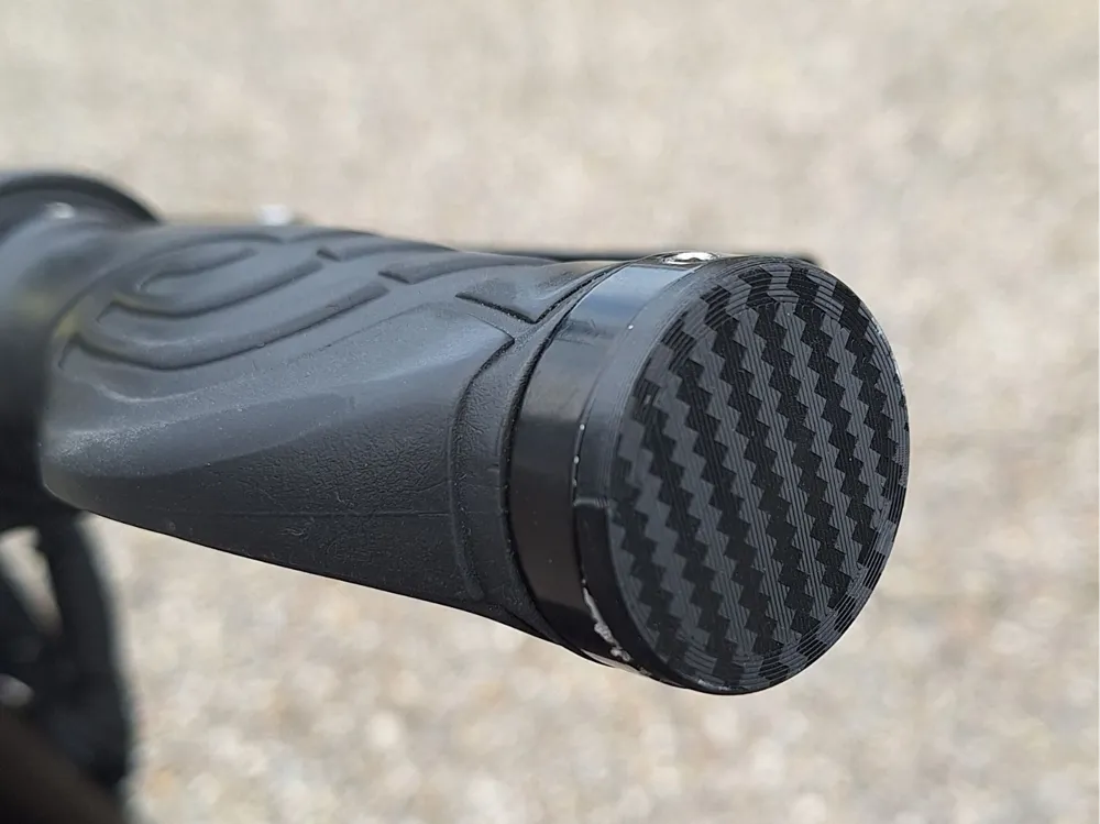 Bike or scooter Handlebar End Caps, photo 2 of 3 - Bike or scooter Handlebar End Caps Cycling