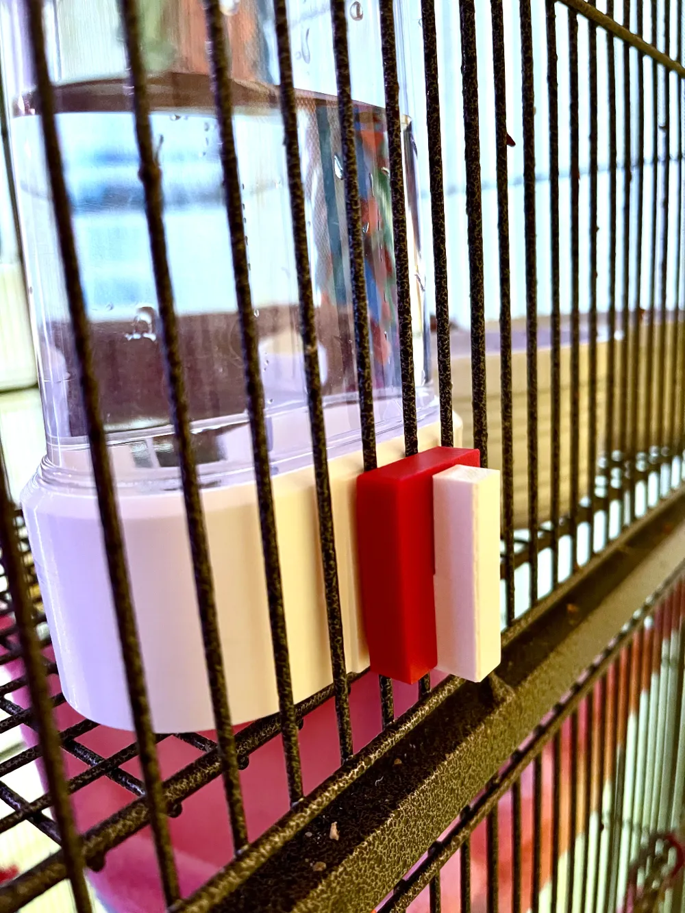 Bird Cage Water Bottle Dispenser / Sugar Gliders, photo 3 of 4 - Bird Cage Water Bottle Dispenser / Sugar Gliders Pets