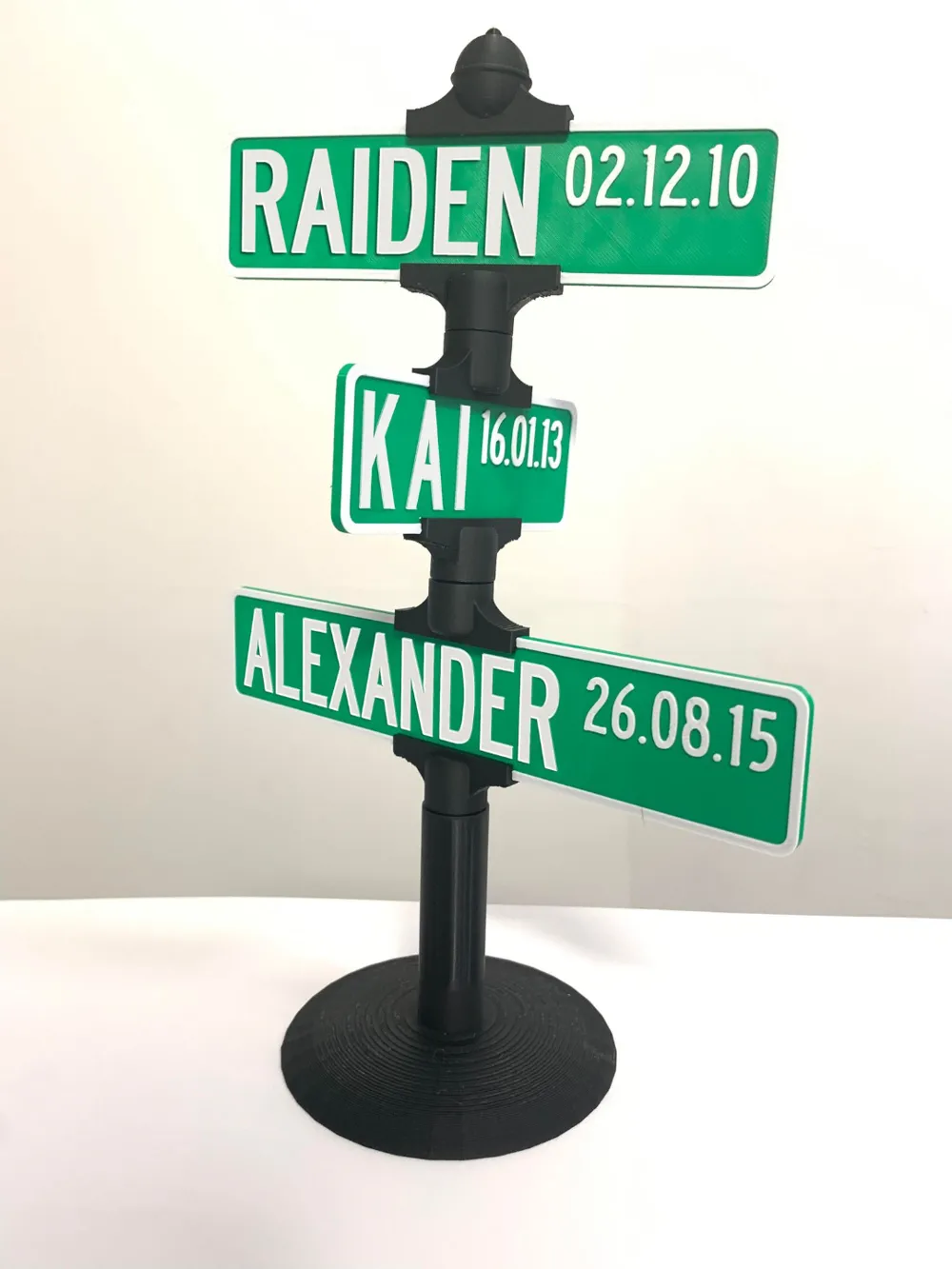 Birthday Baby Name Street Sign Decor
