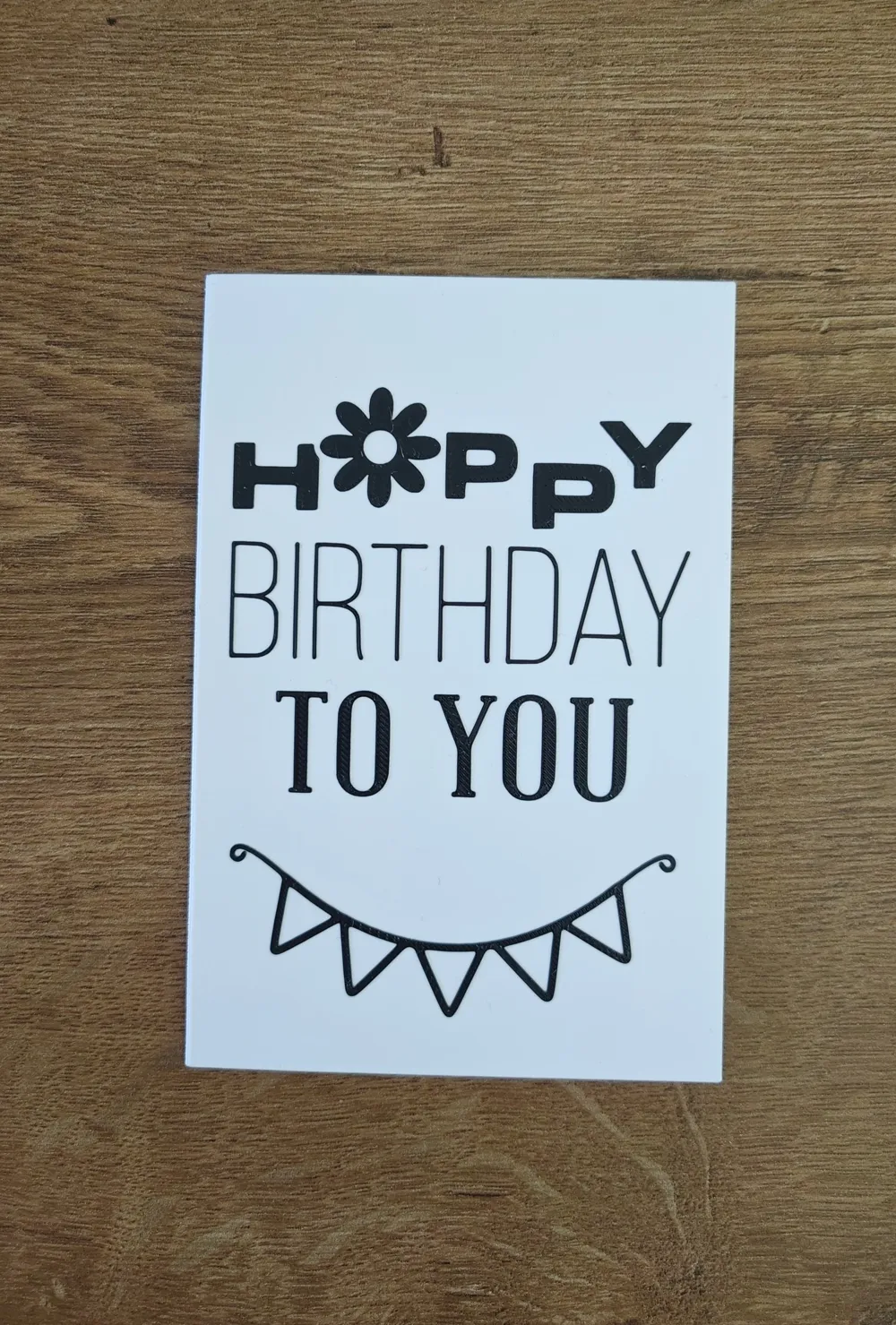Birthday card Reusable., photo 3 of 4 - Birthday card Reusable. Gifts & Occasions