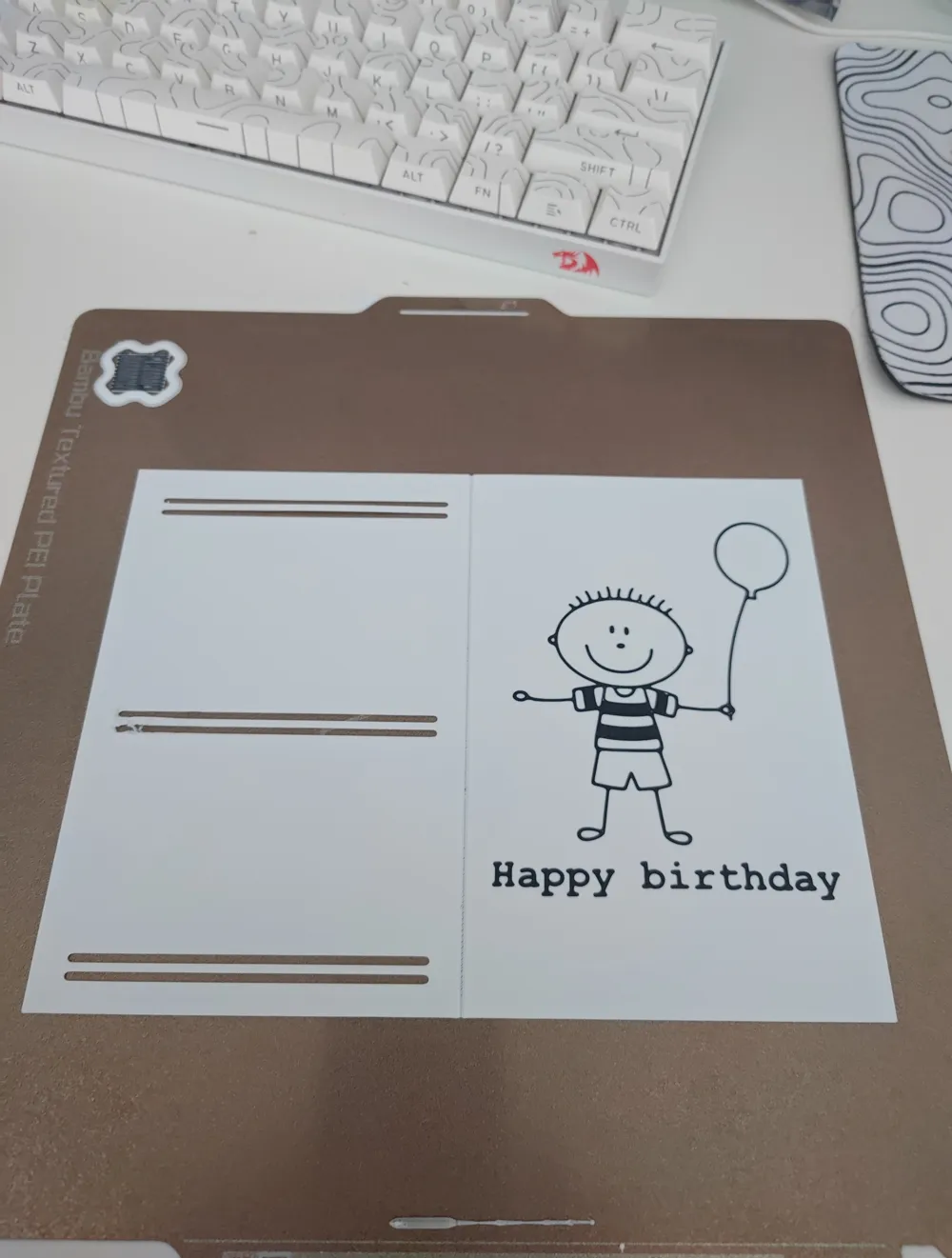 Birthday card Reusable., photo 2 of 4 - Birthday card Reusable. Gifts & Occasions