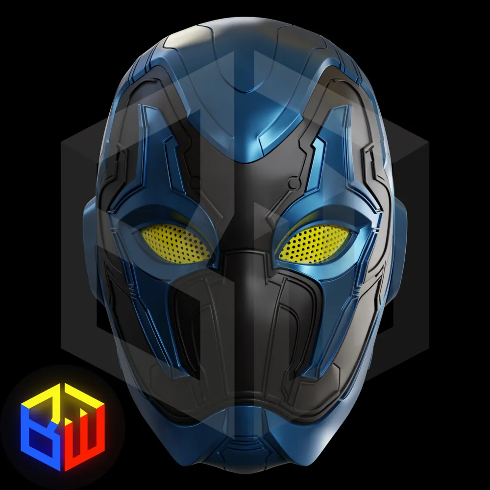 Blue Beetle Movie Helmet V3