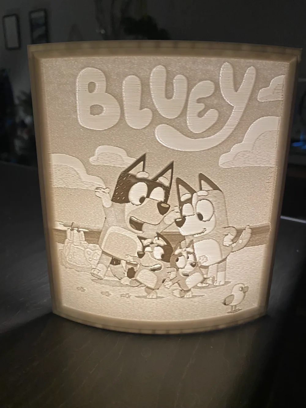 bluey, photo 2 of 4 - bluey Generative Art