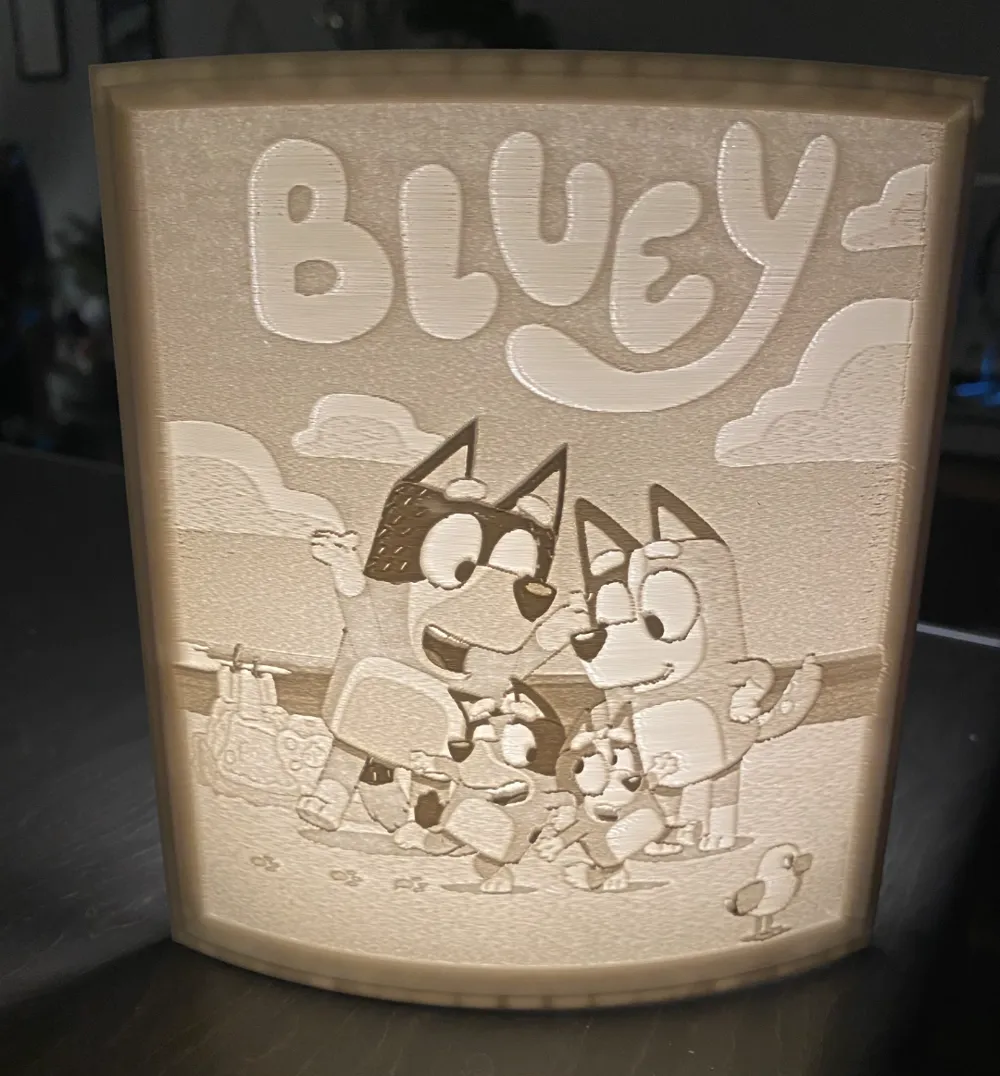 bluey, photo 4 of 4 - bluey Generative Art