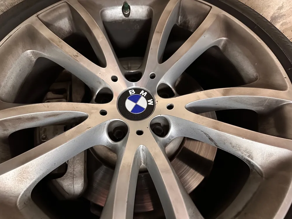 BMW Center Cap Full Color, photo 3 of 4 - Valve Caps & Wheel Accessories, hub
