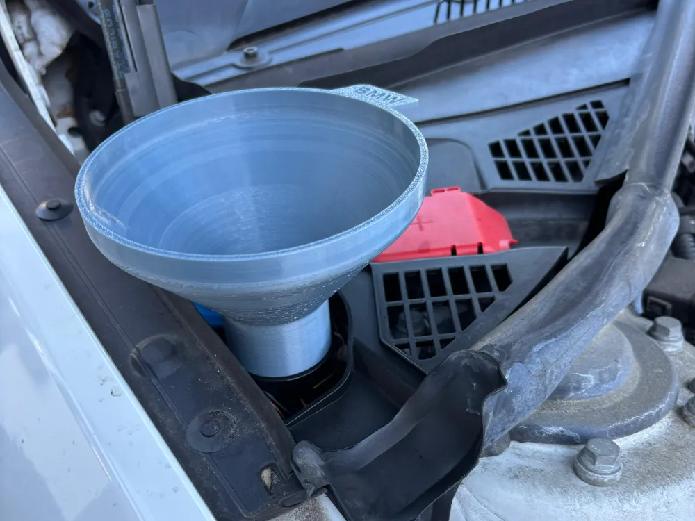 BMW F20 Trichter Wischwasser