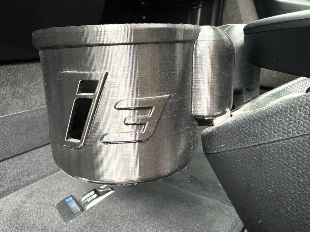 BMW i3 Center Console Cup Holder, another view - Cup Holders & Inserts, car accesories