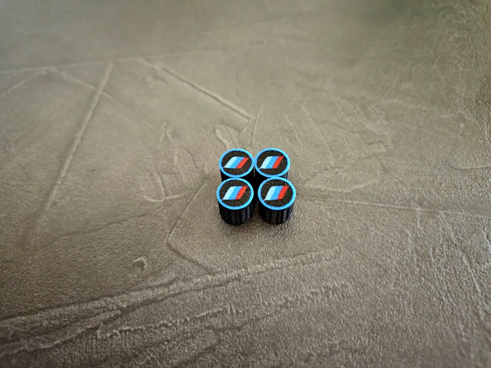 BMW M tire valve cap, photo 3 of 4 - Valve Caps & Wheel Accessories, spare