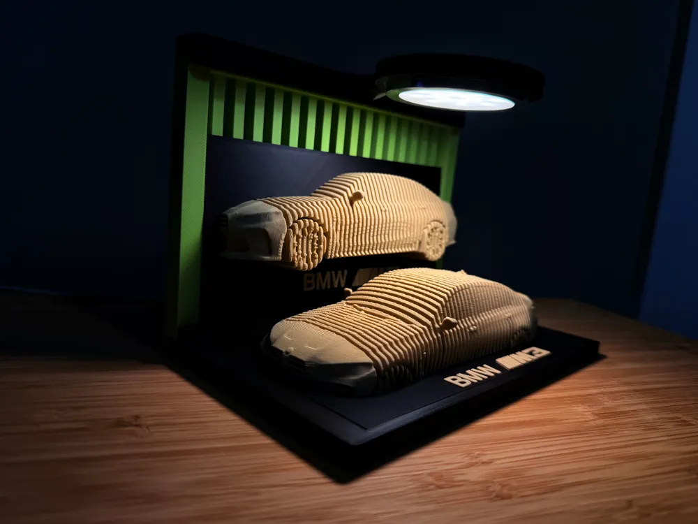 BMW M3 Competition (G80) - Layered Car model