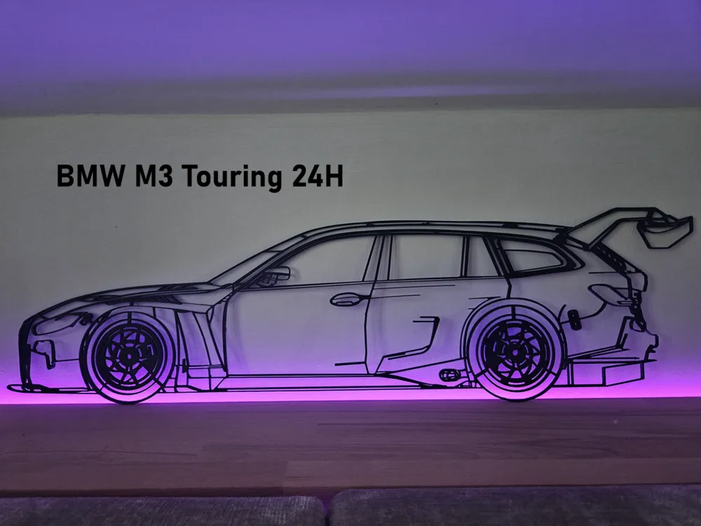 BMW M3 Touring , Silhouette Nürburgring