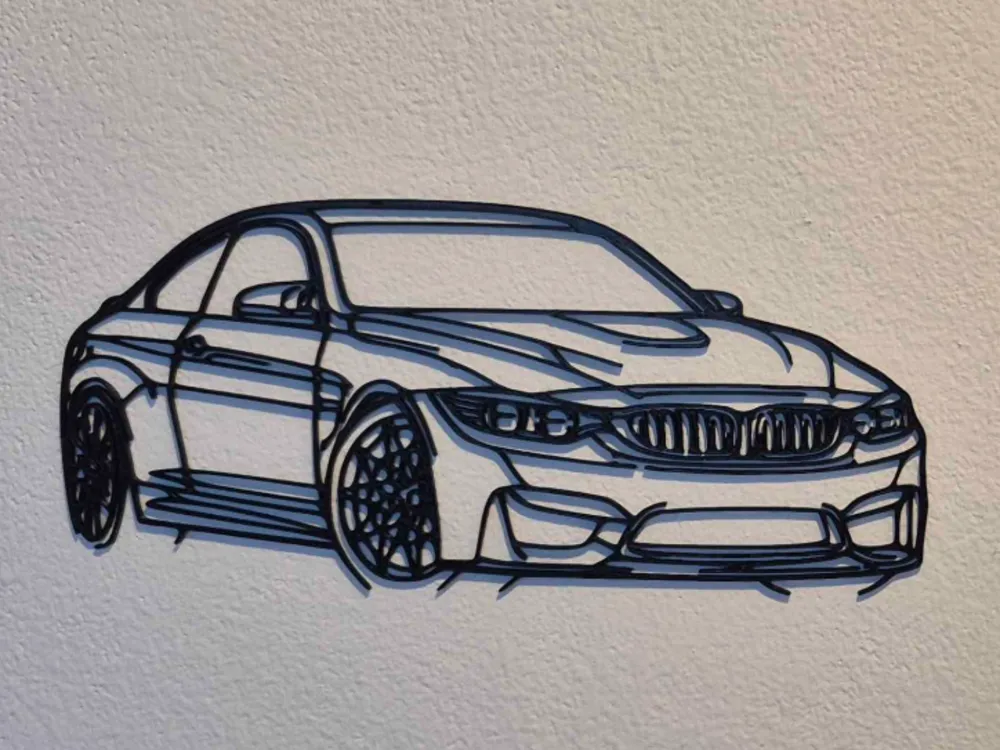 BMW M4 F82 Wall Art