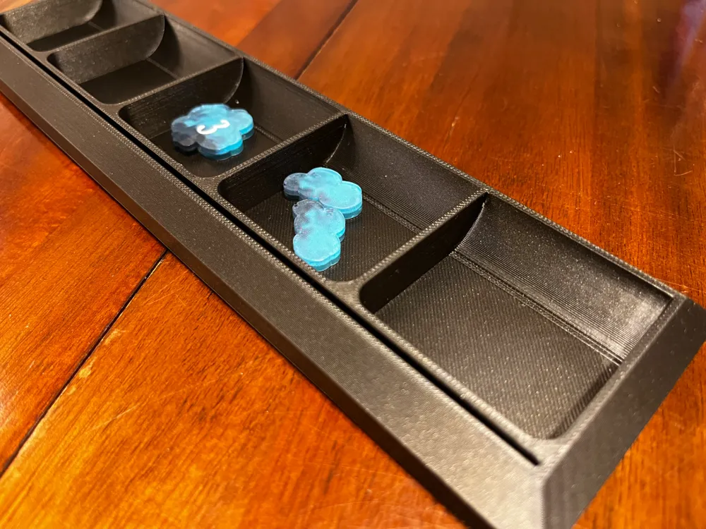 Board Game Player Tray for Tokens & Coins, photo 4 of 4 - Board Game Inserts & Organisers, gameaccessories