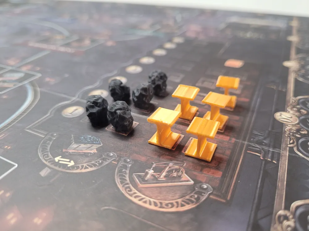 Board Game Resources - Coal, photo 2 of 4 - Classic Board Games & Game Sets, board game cubes
