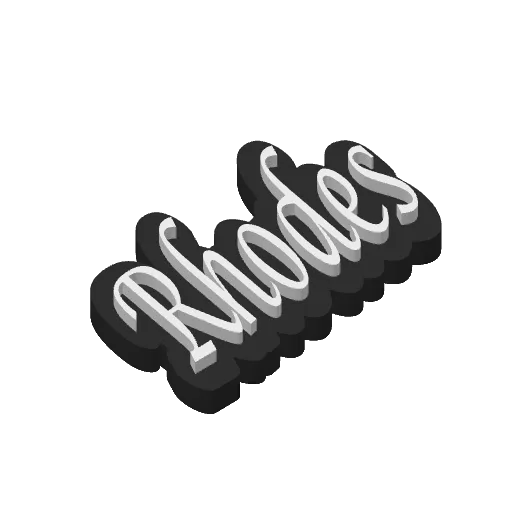 Bogg Bag Name Charm (Rhodes), photo 4 of 4 - Bogg Bag Name Charm (Rhodes) Fashion