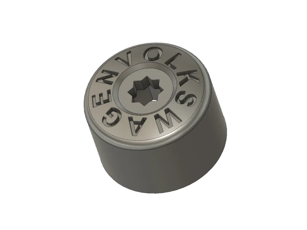 bolt cover volkswagen 19mm screw