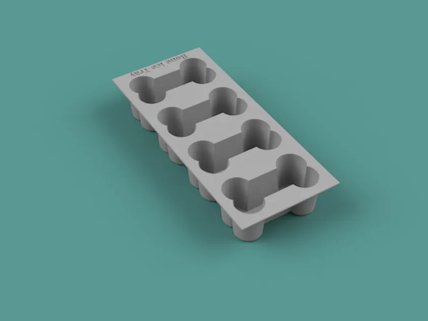 Bone Shaped Mould for Dogs Treat + Treat Recipe