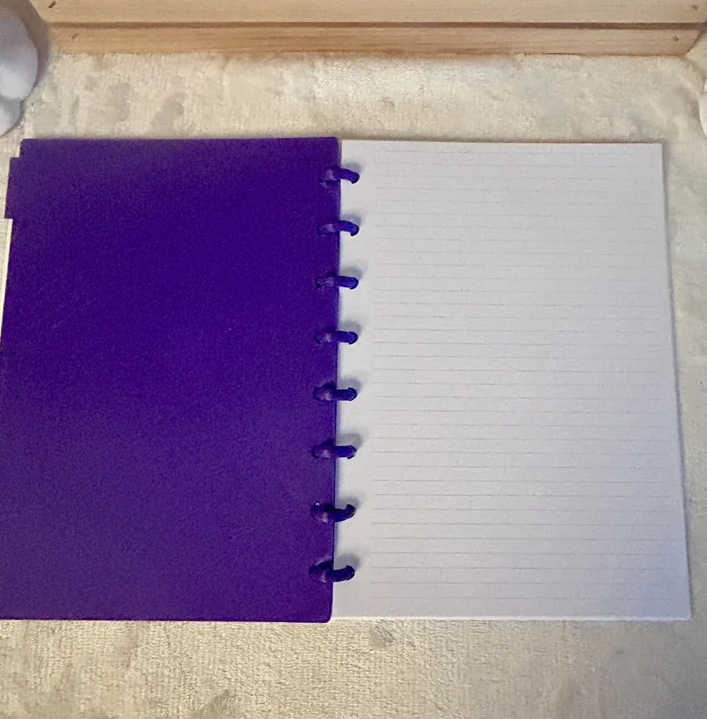 Boo! A5 Refillable Discbound Journal, photo 4 of 4 - Boo! A5 Refillable Discbound Journal Household