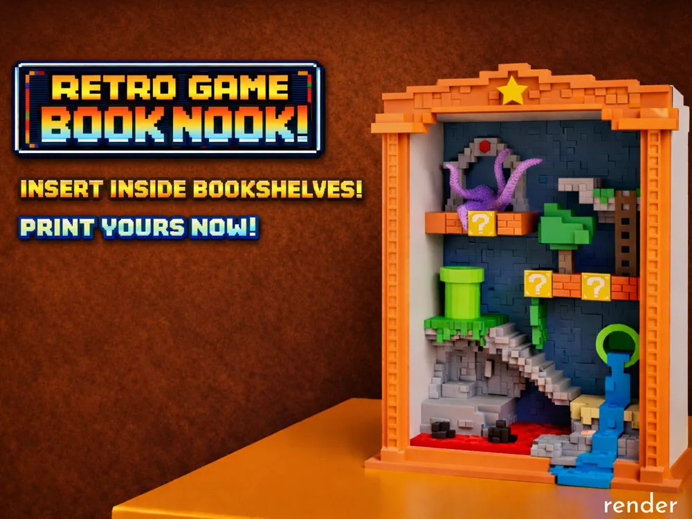 Book Nook | Retro Game